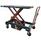 Pake Handling Tools DC Power Hydraulic Scissor Cart, 1100 Lb. Cap., 60'' x 24.5'', 17.5''-45'' Height PAKLT-ES50LA - alternate 2